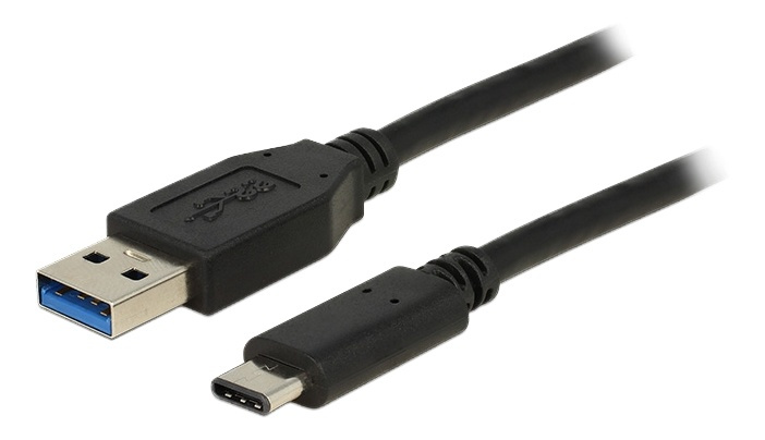 DeLOCK USB cable, 0,5m, Type C ma - Type A ma, 3.1 Gen 2, black i gruppen COMPUTERTILBEHØR / Kabler og adaptere / USB / USB-C hos TP E-commerce Nordic AB (38-53061)