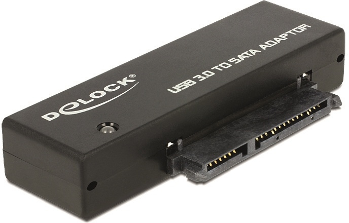 DeLOCK Converter, USB 3.0 til SATA direkte docking, 1xSATA 22-pin hun, i gruppen COMPUTERTILBEHØR / Computerkomponenter / Harddiske / Adaptere og tilbehør hos TP E-commerce Nordic AB (38-53164)