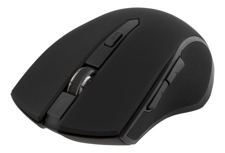 DELTACO wireless optical mouse, 5 buttons + scroll, 1600 DPI, USB, bla i gruppen COMPUTERTILBEHØR / Mus og tastatur / Mus / Ledningsfri hos TP E-commerce Nordic AB (38-53473)