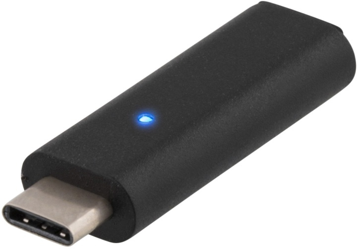 DELTACO USB 2.0 adapter, Type C - Type Micro B F, black i gruppen COMPUTERTILBEHØR / Kabler og adaptere / USB / USB-C hos TP E-commerce Nordic AB (38-53732)