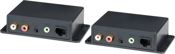 Signalforstærker til analog lyd via Cat5e, 600m, 20 - 20000Hz, 3,5mm, i gruppen HJEMMEELEKTRONIK / Kabler og adaptere / Audio Analog / Adaptere hos TP E-commerce Nordic AB (38-53822)