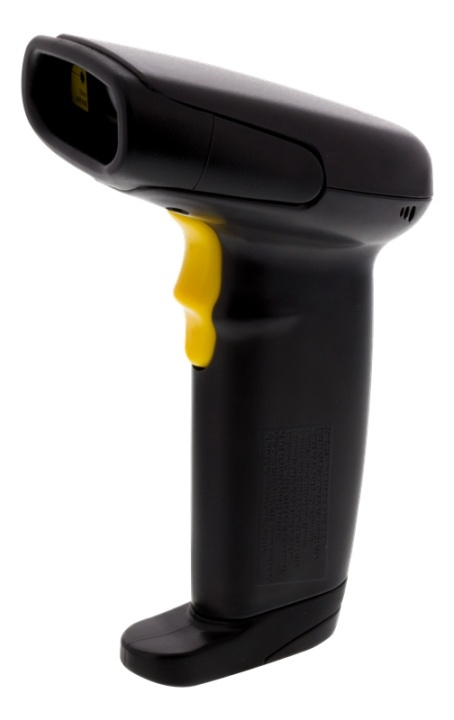 DELTACO Handheld 1D CCD Barcode Scanner, black, USB i gruppen COMPUTERTILBEHØR / Computer Tilbehør / Stregkodelæsere hos TP E-commerce Nordic AB (38-53865)