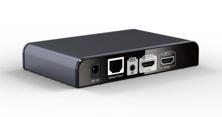 HDMI extension over Ethernet, HDbitT, 150m. 1080P, IR, loop-out, black i gruppen HJEMMEELEKTRONIK / Kabler og adaptere / HDMI / Adaptere hos TP E-commerce Nordic AB (38-53929)
