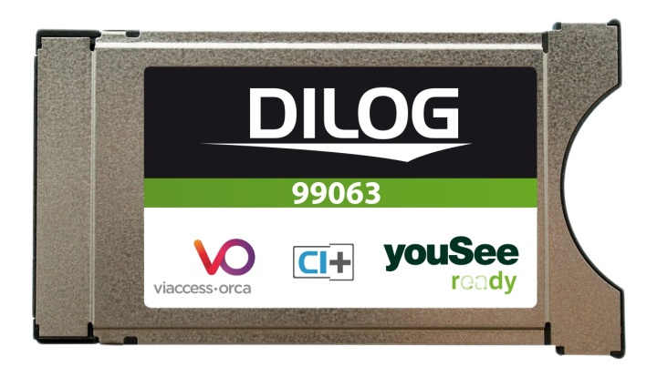 Dilog CA module for YouSee in Denmark, CI+, HD i gruppen HJEMMEELEKTRONIK / Lyd & billede / Tv og tilbehør / CA-moduler hos TP E-commerce Nordic AB (38-54204)