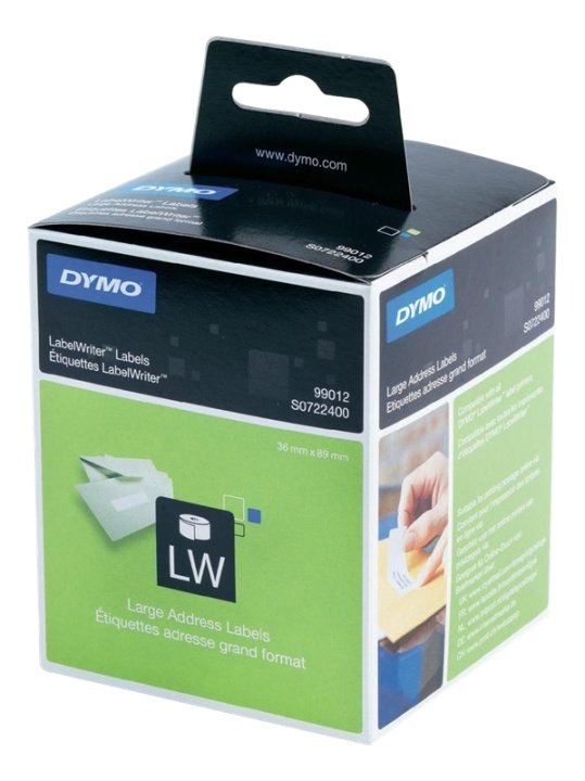 DYMO LW Large address labels - Low-Entry Volume, 89x36mm, 1x260 i gruppen COMPUTERTILBEHØR / Printere og tilbehør / Printere / Labelmaskiner og tilbehør / Etiketter hos TP E-commerce Nordic AB (38-54399)