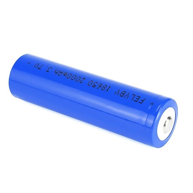 Laddningsbart batteri 18650, 2000mAh (Cust tip) i gruppen HJEMMEELEKTRONIK / Batterier og opladere / Batterier / Andet hos TP E-commerce Nordic AB (38-5494)
