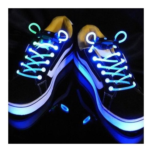 LED-sko snørebånd - lyser og blinker i forskellige farver i gruppen SPORT, FRITID & HOBBY / Sjove gadgets / Smarte løsninger hos TP E-commerce Nordic AB (38-5559)