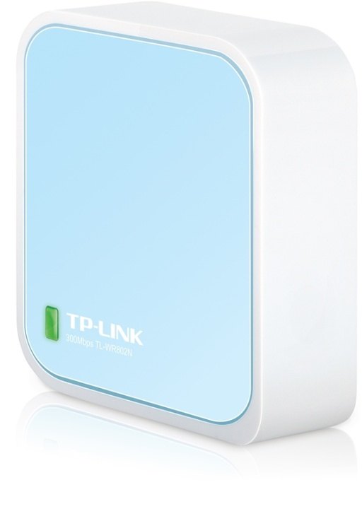 TP-Link TL-WR802N - Trådløs lille router som også kan bruges som ac i gruppen COMPUTERTILBEHØR / Netværk / Routere hos TP E-commerce Nordic AB (38-55822)