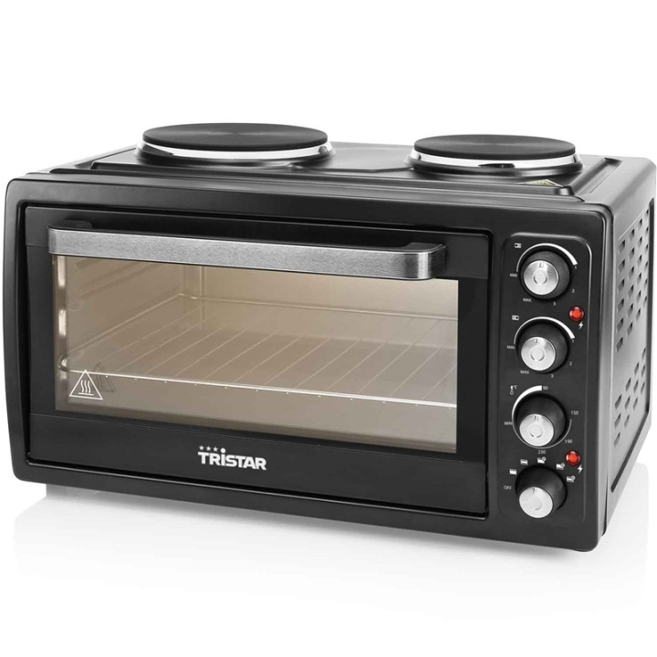 Tristar Bänkspis m.2 plattor Varmluft i gruppen HJEM, HUS & HAVE / Husholdningsapparater / Miniovne og kogeplader hos TP E-commerce Nordic AB (38-56567D)