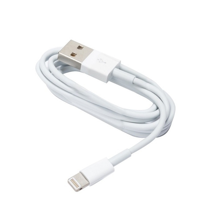 USB datakabel iphone 5/6/7/8 Hvid i gruppen SMARTPHONES & TABLETS / Opladere og kabler / Kabler / Kabler Lightning hos TP E-commerce Nordic AB (38-56858)