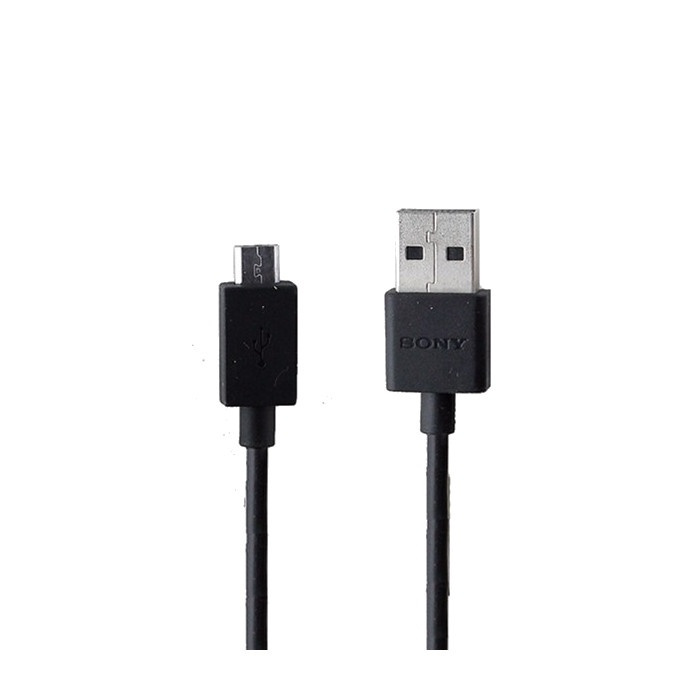 USB-kabel Sony UCB16, sort, løs vægt i gruppen SMARTPHONES & TABLETS / Opladere og kabler / Kabler / Kabler microUSB hos TP E-commerce Nordic AB (38-56866)