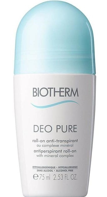 Biotherm Deo Pure Antiperspirant Roll-On 75ml i gruppen SKØNHED & HELSE / Duft & Parfume / Deodorant / Deo for hende hos TP E-commerce Nordic AB (38-56926)