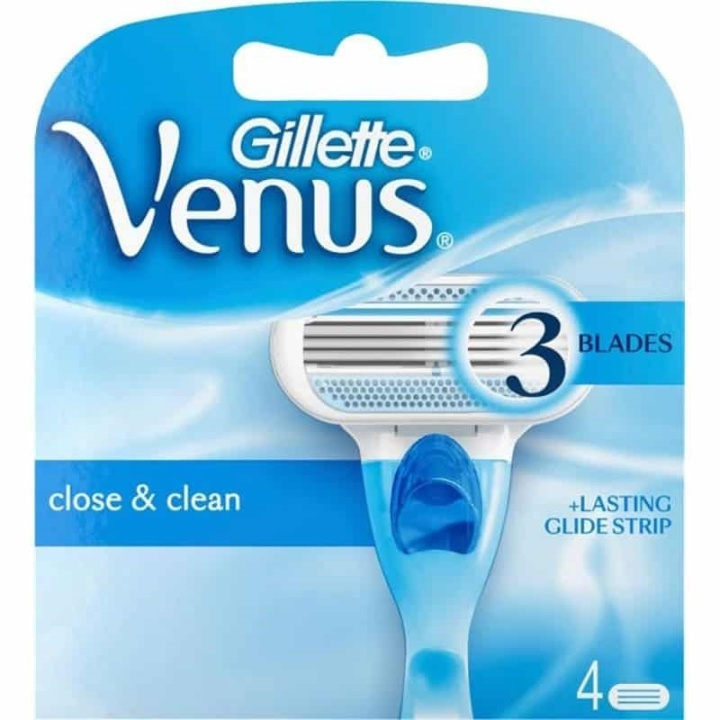 Gillette Venus Rakblad 4-pack i gruppen SKØNHED & HELSE / Hår og styling / Barbering og trimning / Barberskraber og tilbehør hos TP E-commerce Nordic AB (38-57199)