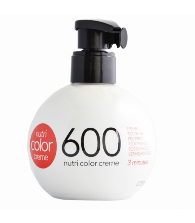 Revlon Nutri Color Creme 600 Fire Red 250ml i gruppen SKØNHED & HELSE / Hår og styling / Hårpleje / Hårfarve / Hårfarve & Farve bombe hos TP E-commerce Nordic AB (38-57214)