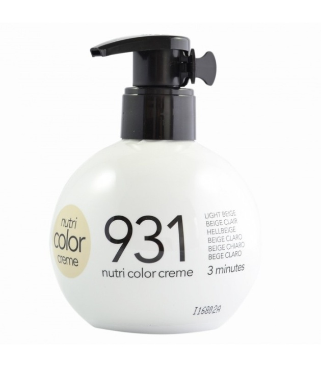 Revlon Nutri Color Creme 931 Light Beige 250ml i gruppen SKØNHED & HELSE / Hår og styling / Hårpleje / Hårfarve / Hårfarve & Farve bombe hos TP E-commerce Nordic AB (38-57216)