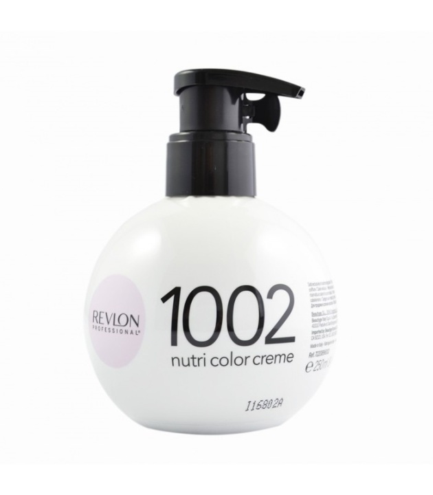 Revlon Nutri Color Creme 1002 White Platinum 270ml i gruppen SKØNHED & HELSE / Hår og styling / Hårpleje / Hårfarve / Hårfarve & Farve bombe hos TP E-commerce Nordic AB (38-57218)