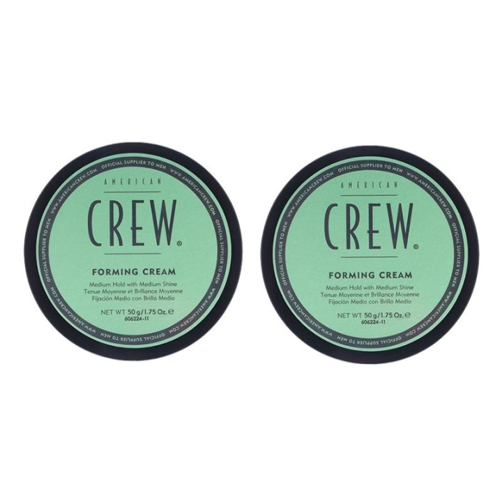 2-pack American Crew Forming Cream 85g i gruppen SKØNHED & HELSE / Hår og styling / Hår styling / Hår Voks hos TP E-commerce Nordic AB (38-57327)