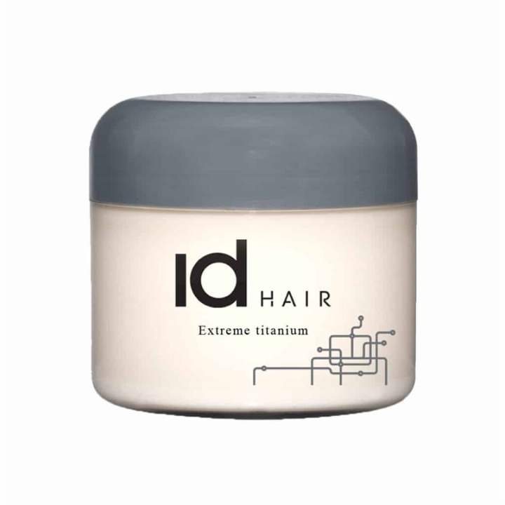 ID Hair Extreme Titanium Wax 100ml i gruppen SKØNHED & HELSE / Hår og styling / Hår styling / Hår Voks hos TP E-commerce Nordic AB (38-57375)