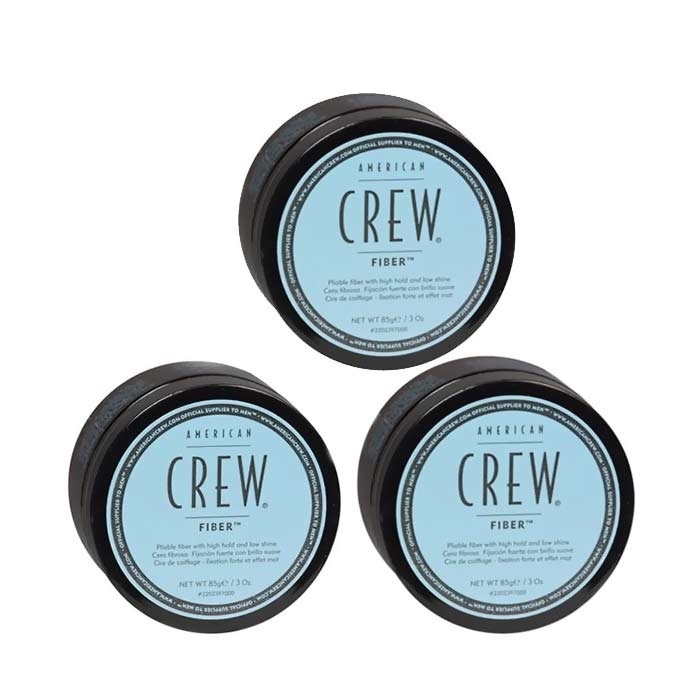 3-pack American Crew Fiber 85g i gruppen SKØNHED & HELSE / Hår og styling / Hår styling / Hår Voks hos TP E-commerce Nordic AB (38-57548)