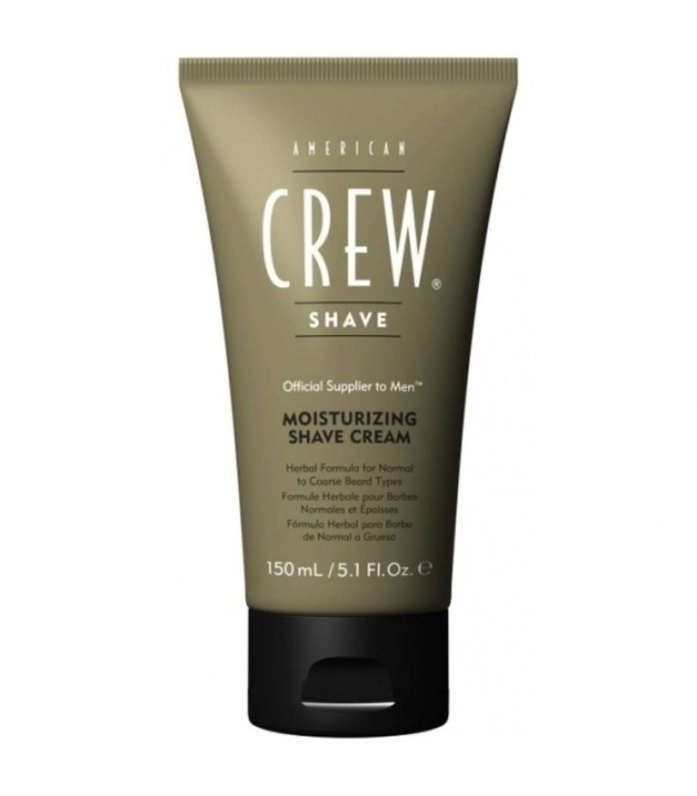 American Crew Moisturizing Shave Cream 150ml i gruppen SKØNHED & HELSE / Hår og styling / Barbering og trimning / Barberskraber og tilbehør hos TP E-commerce Nordic AB (38-57641)