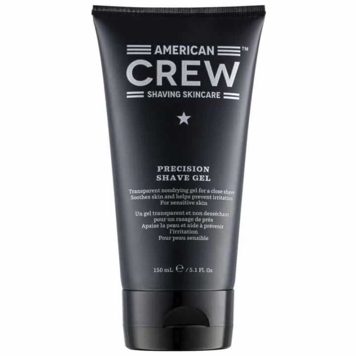 American Crew Precision Shave Gel 150ml i gruppen SKØNHED & HELSE / Hår og styling / Barbering og trimning / Barberskraber og tilbehør hos TP E-commerce Nordic AB (38-57642)