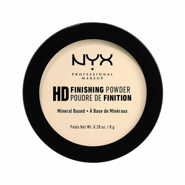 NYX PROF. MAKEUP High Definition Finishing Powder - 02 Banana i gruppen SKØNHED & HELSE / Makeup / Makeup ansigt / Pudder hos TP E-commerce Nordic AB (38-57904)