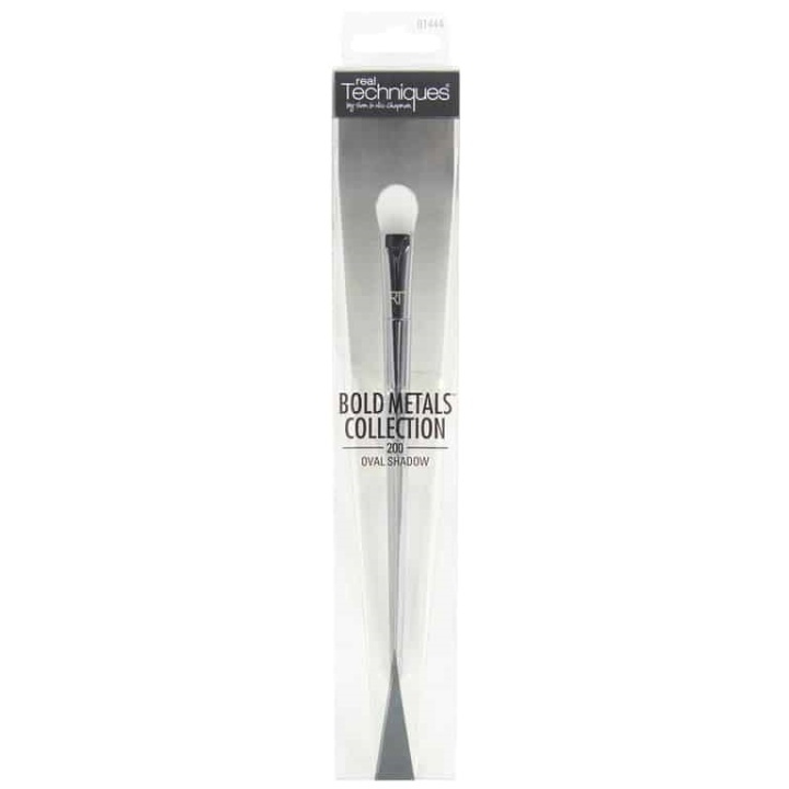 Real Techniques Bold Metal Collection 200 Oval Shadow Brush i gruppen SKØNHED & HELSE / Makeup / Værktøj & Makeup sæt / Børster og pensler hos TP E-commerce Nordic AB (38-57983)