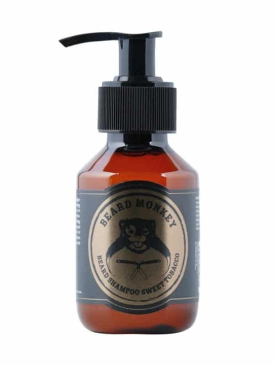 Beard Monkey Beard Shampoo Sweet Tobacco 100ml i gruppen SKØNHED & HELSE / Hår og styling / Skæg pleje / Skæg vask hos TP E-commerce Nordic AB (38-58024)