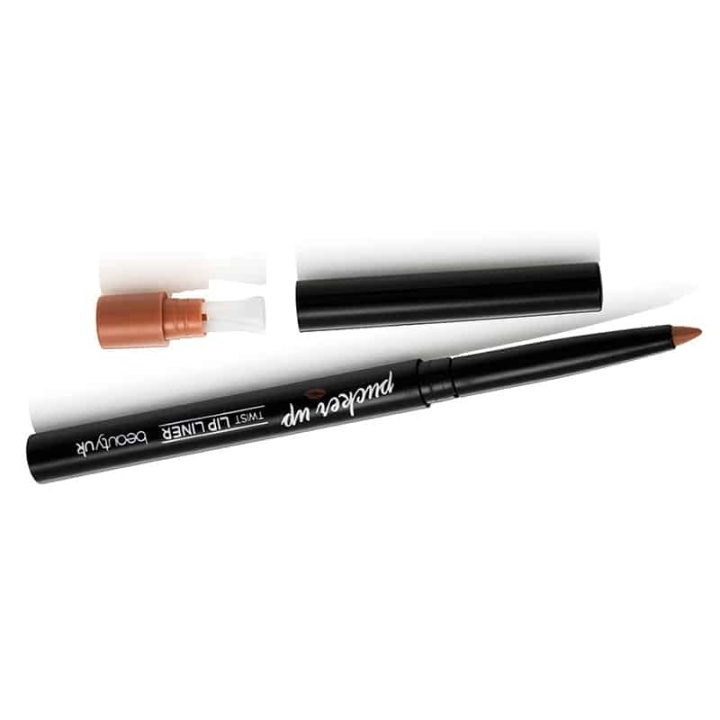 Beauty UK Pucker Up - Twist Lip Liner No.1 Naturally Naughty i gruppen SKØNHED & HELSE / Makeup / Læber / Lip liner hos TP E-commerce Nordic AB (38-58557)