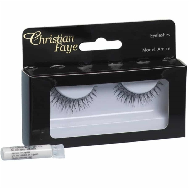 Christian Faye Eyelashes Amice With Glue i gruppen SKØNHED & HELSE / Makeup / Øjne og øjenbryn / Falske øjenvipper hos TP E-commerce Nordic AB (38-58640)