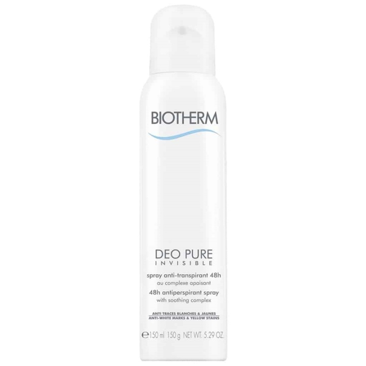 Biotherm Deo Pure Invisible Deo Spray 150ml i gruppen SKØNHED & HELSE / Duft & Parfume / Deodorant / Deo for hende hos TP E-commerce Nordic AB (38-58772)