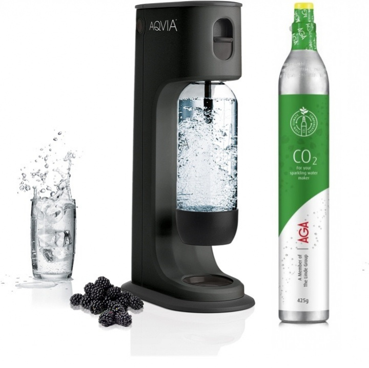 AGA Aqvia Balance (Black) inkl. Kolsyrepatron i gruppen HJEM, HUS & HAVE / Husholdningsapparater / Vand & Juice / Kulsyremaskiner / Kulsyremaskiner hos TP E-commerce Nordic AB (38-5877SP)