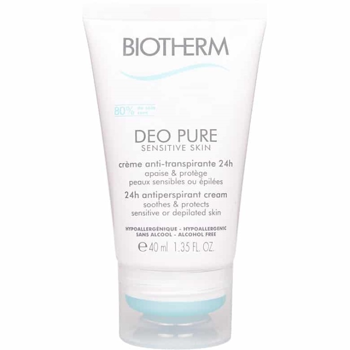Biotherm Deo Pure Sensitive Cream 40ml i gruppen SKØNHED & HELSE / Duft & Parfume / Deodorant / Deo for hende hos TP E-commerce Nordic AB (38-58975)