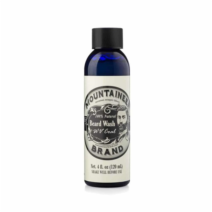 Mountaineer Brand Coal Beard Wash 120ml i gruppen SKØNHED & HELSE / Hår og styling / Skæg pleje / Skæg vask hos TP E-commerce Nordic AB (38-59074)