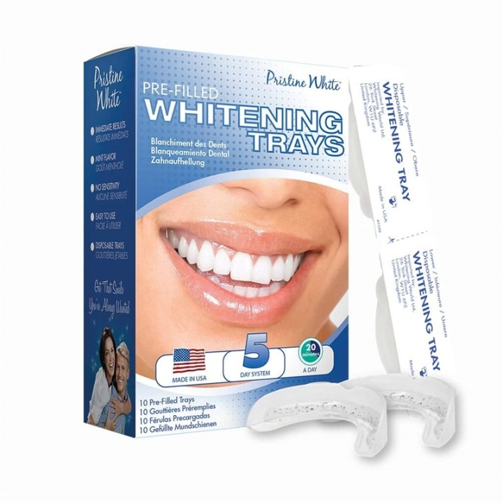 Pristine White Pre-Filled Whitening Trays i gruppen SKØNHED & HELSE / Oral pleje / Whitening produkter hos TP E-commerce Nordic AB (38-59150)