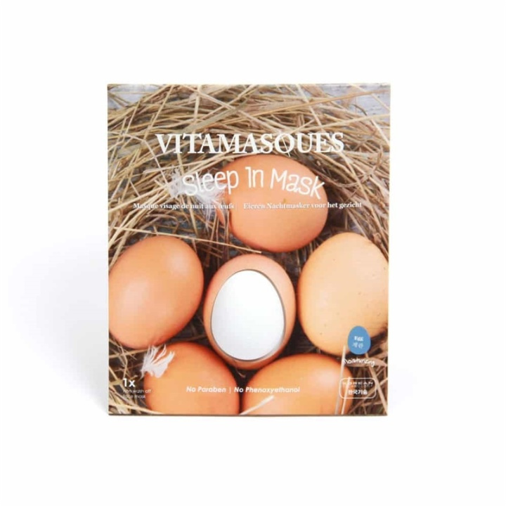 Vitamasques Sleep In 3d Masks - Egg ( 2 pods) + Moisturising i gruppen SKØNHED & HELSE / Hudpleje / Ansigt / Masker hos TP E-commerce Nordic AB (38-59205)