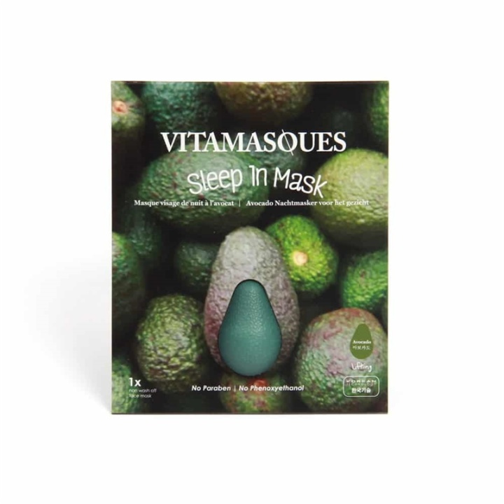 Vitamasques Sleep In 3d Masks - Avocado ( 2 pods) + Lifting i gruppen SKØNHED & HELSE / Hudpleje / Ansigt / Masker hos TP E-commerce Nordic AB (38-59206)