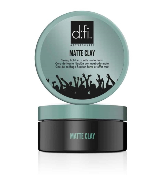 D:fi Matte Clay 75g i gruppen SKØNHED & HELSE / Hår og styling / Hår styling / Hår Voks hos TP E-commerce Nordic AB (38-59285)