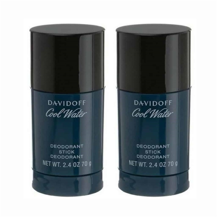 2-pack Davidoff Cool Water Man Deostick 75ml i gruppen SKØNHED & HELSE / Duft & Parfume / Deodorant / Deo for ham hos TP E-commerce Nordic AB (38-59287)