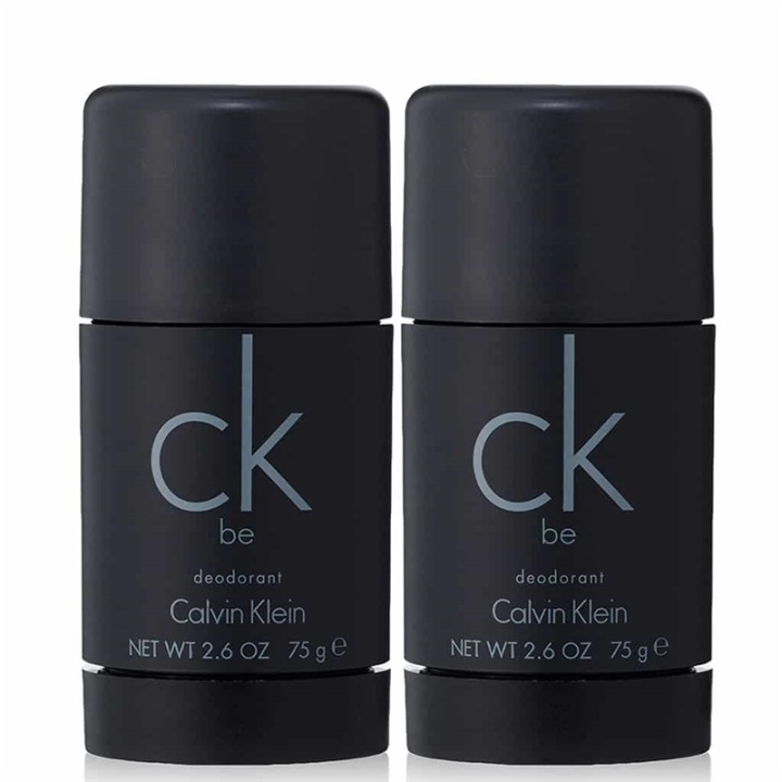 2-pack Calvin Klein CK Be Deostick 75ml i gruppen SKØNHED & HELSE / Duft & Parfume / Deodorant / Deo for hende hos TP E-commerce Nordic AB (38-59360)