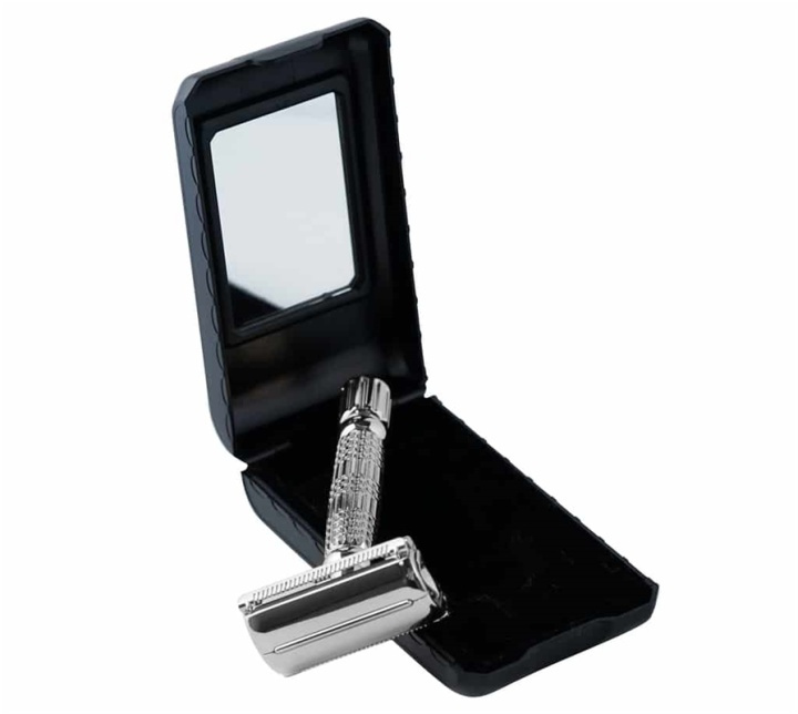 Beard Monkey Twist Razor Silver i gruppen SKØNHED & HELSE / Hår og styling / Barbering og trimning / Barberskraber og tilbehør hos TP E-commerce Nordic AB (38-59390)