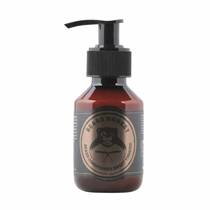 Beard Monkey Beard Conditioner Sweet Tobacco 100ml i gruppen SKØNHED & HELSE / Hår og styling / Skæg pleje / Skæg vask hos TP E-commerce Nordic AB (38-59393)