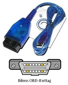 Felkodsläsare VAG-COM KKL 409.1, OBD2-kabel i gruppen BIL / Bildiagnostik / Fejlkode læser hos TP E-commerce Nordic AB (38-6001)