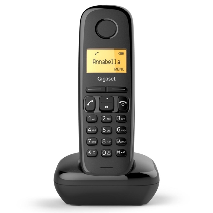 Gigaset AS170 (S30852H2802R201) i gruppen HJEMMEELEKTRONIK / Lyd & billede / Fast telefoni / Trådløse telefoner hos TP E-commerce Nordic AB (38-60039)
