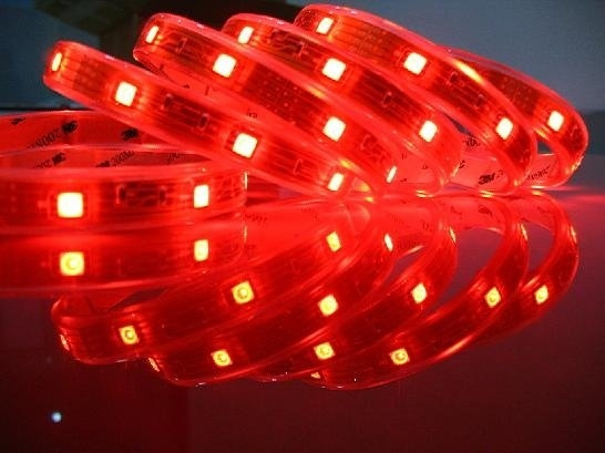Röd LED-list med dubbelhäftande tejp, SMD, Olika längder i gruppen BIL / Bil belysning / Dioder og lys / SMD LED-strips hos TP E-commerce Nordic AB (38-6027-VRX)