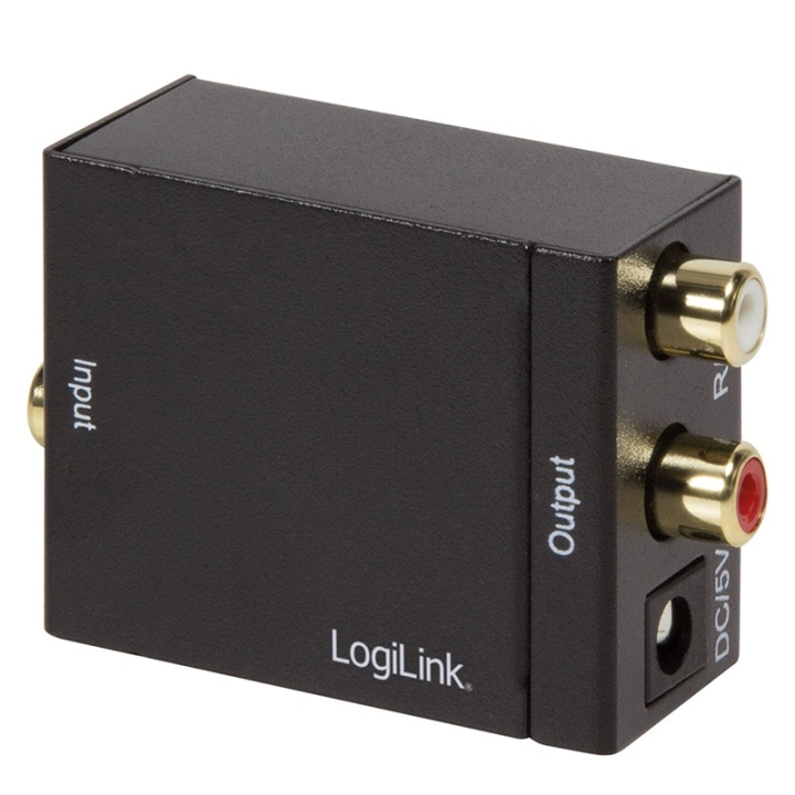 LogiLink Digital Tos/Coax -> Analog RCA (CA0100) i gruppen HJEMMEELEKTRONIK / Kabler og adaptere / RCA / Adaptere hos TP E-commerce Nordic AB (38-60486)