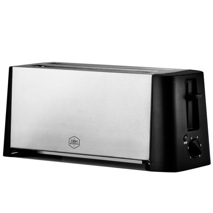 OBH Nordica Brödrost Design Inox 2234 (51052234) i gruppen HJEM, HUS & HAVE / Husholdningsapparater / Brødristere & Sandwich Makers / Brødristere hos TP E-commerce Nordic AB (38-60585)