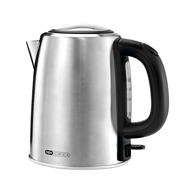 OBH Nordica Vattenkokare 6461 Inox 1,2l (51026461) i gruppen HJEM, HUS & HAVE / Husholdningsapparater / Vand & Juice / Elkedel hos TP E-commerce Nordic AB (38-60588)