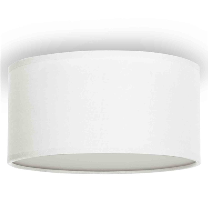 Smartwares Taklampa Textil Ø20cm Vit (10.004.58) i gruppen HJEMMEELEKTRONIK / Lys / Loftslamper hos TP E-commerce Nordic AB (38-60964)