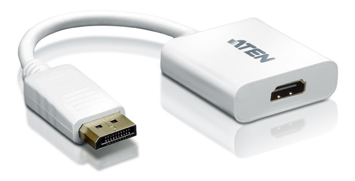 ATEN DisplayPort to HDMI adapter, PC Up to UXGA, 1080P i gruppen COMPUTERTILBEHØR / Kabler og adaptere / DisplayPort / Adaptere hos TP E-commerce Nordic AB (38-61284)